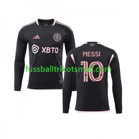 Fußballtrikots Inter Miami Lionel Messi 10 2023-2024 Langarm Auswärts-trikot kaufen